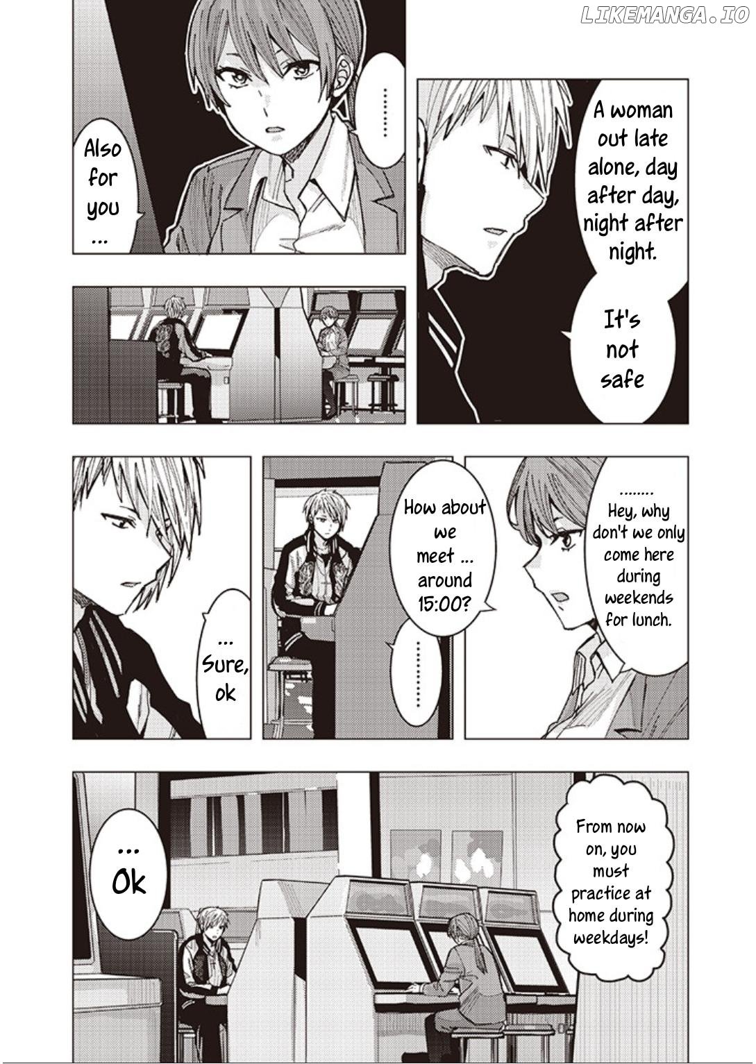 A story about an office lady getting attached to a Yankee high school boy she met at an arcade Chapter 3 - page 8