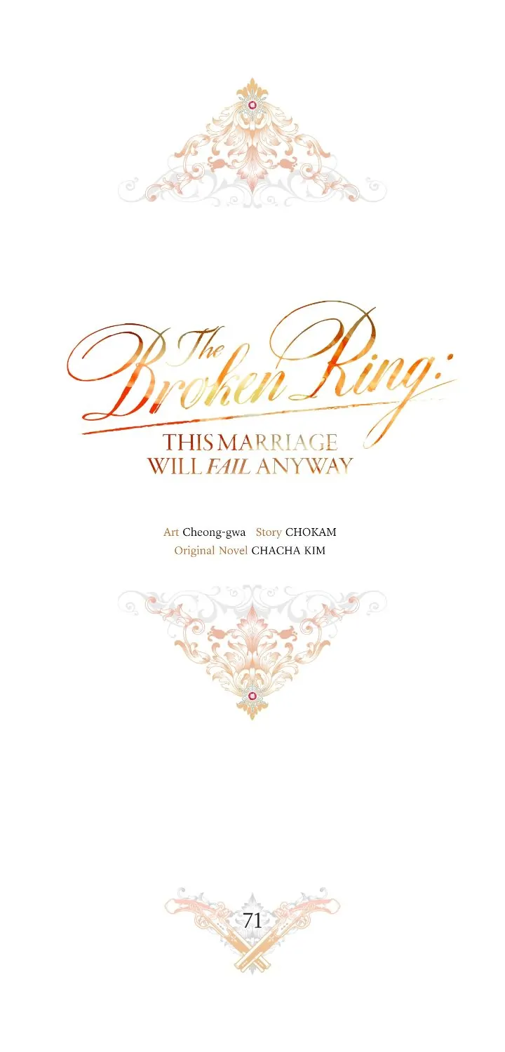 The Broken Ring : This Marriage Will Fail Anyway Chapter 71 - page 6