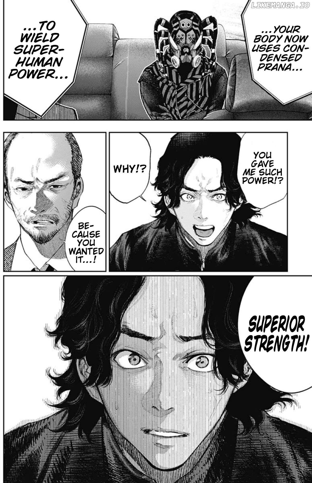 There is no true peace in this world -Shin Kamen Rider SHOCKER SIDE- Chapter 58 - page 4