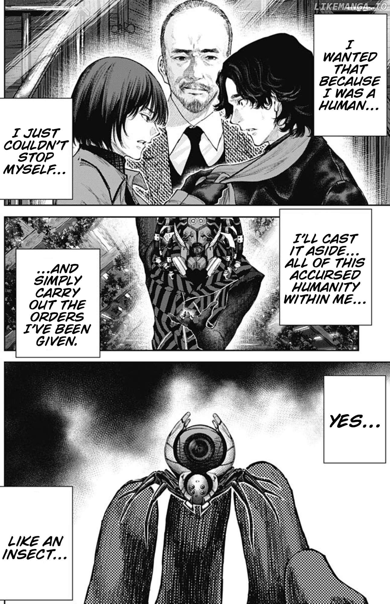 There is no true peace in this world -Shin Kamen Rider SHOCKER SIDE- Chapter 58 - page 8